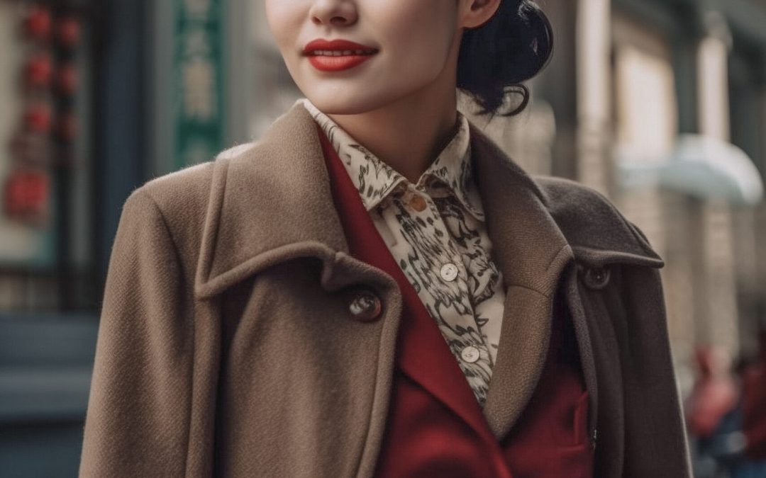 Old shanghai fashion with midjourney v5 ai